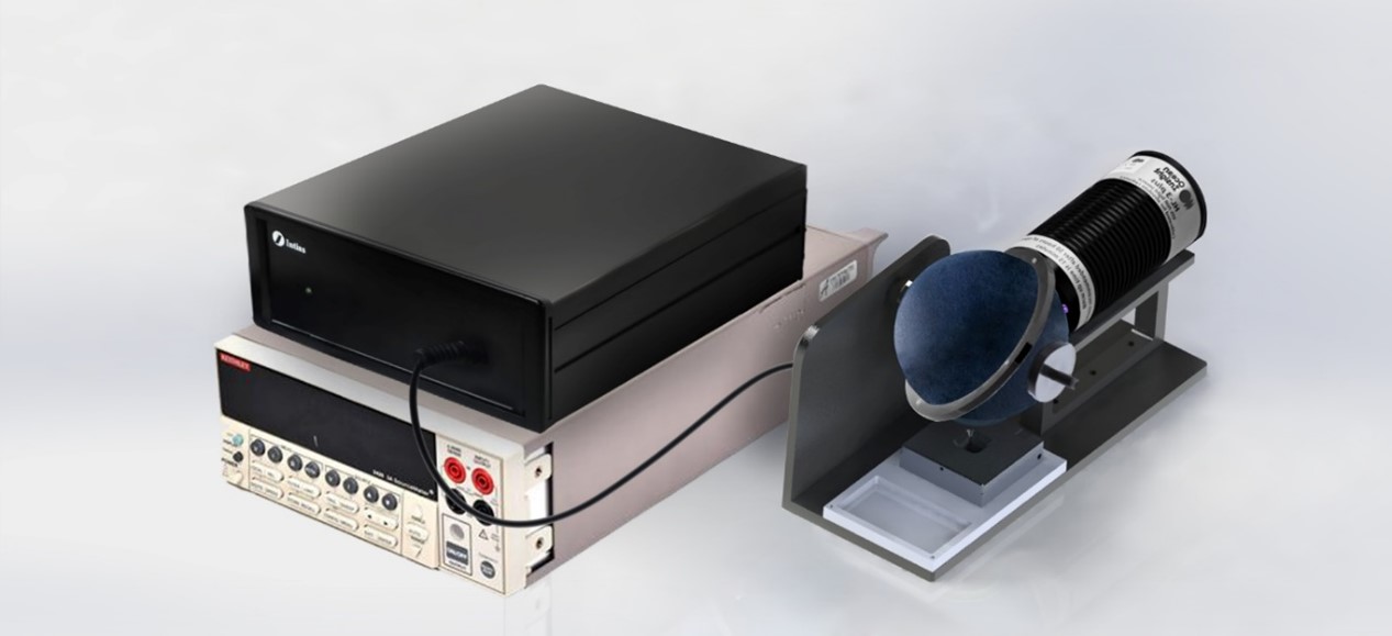 EQE 측정 어플리케이션<div>적분구를 이용한 외부 양자 효율(External quantum efficiency) 측정 시스템.</div>